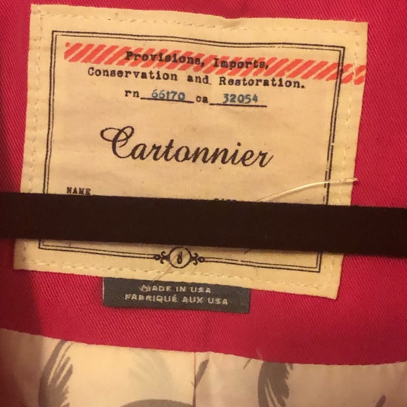 Cartonnier 1-button blazer in bright pink - Picture 4 of 5